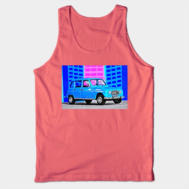 French Car Tank Top by DeVerviers